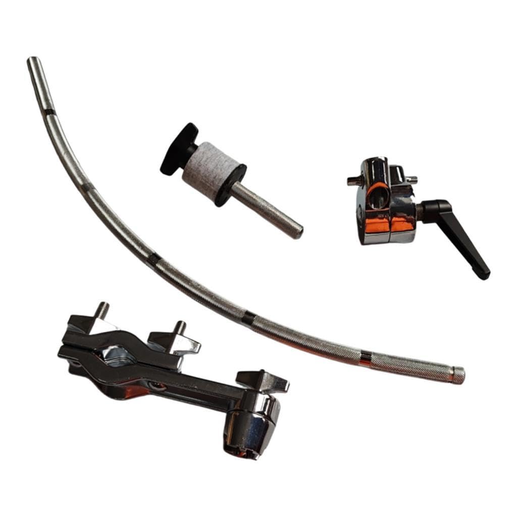 1 Pezzo Attacco Piatti Stacker Accessorio Hardware Supporto Strumento Percussione Stabilità Elevata Materiale Zinco Adatto per Gruppi Musicali Prove P, con Staffa di