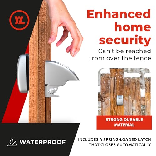 Image of Keyless Gate Lock - Secure Fence Lock and Latch - Strong Durable System XLS - Heavy Duty - 1-Pack