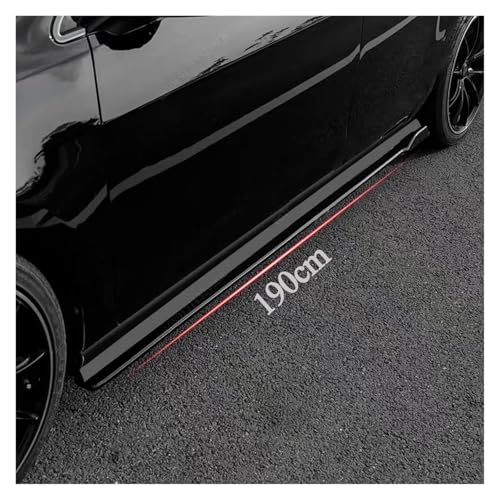 Faldones laterales deportivos de 4 piezas para VW Golf 8 GTI y GTD 2020-2024 3