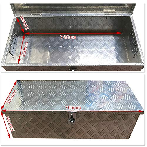 Amazon.co.jp: アルミ工具箱 760mm 道具箱 工具ボックス ツール