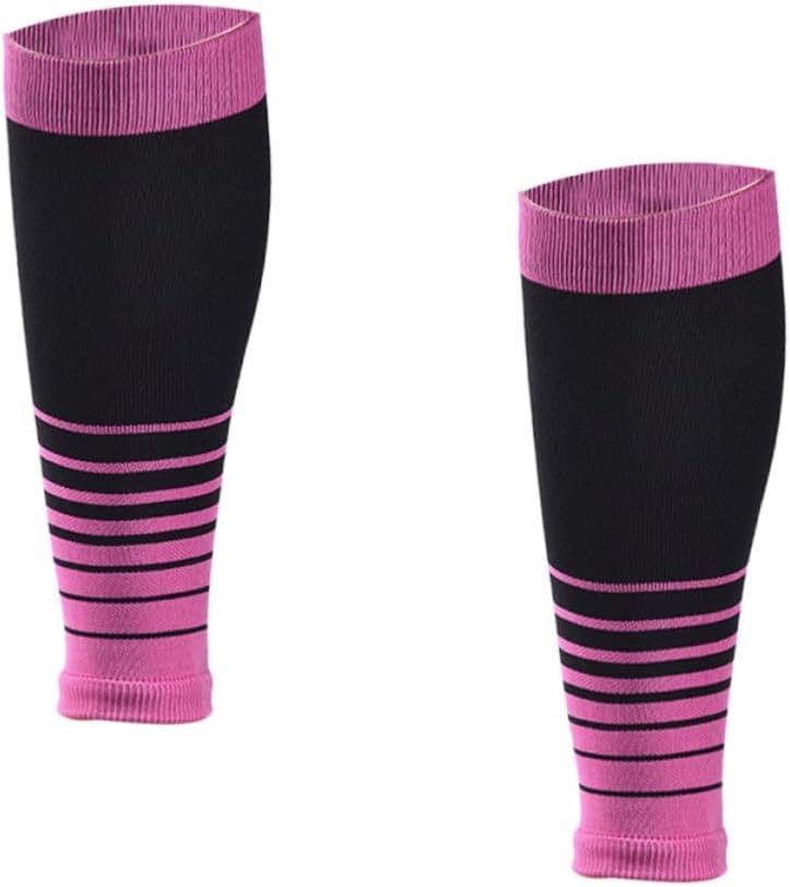 YARNOW Calf Compression Sleeve for Women Runners with Graduated Compression and Preventing Calf Cramps, Made of Polyester, for Running and Exercising