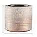Amazon Brand - Rivet Cylindrical Rustic Stoneware Crosshatch Indoor Outdoor Flower Plant Pot, 5