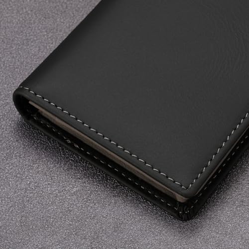 Image of HISCOW Business Card Holder with Large Compartment - Full Grain Leather