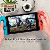 [5-Yrs Free Data Recovery] Gigastone 64GB Micro SD Card, 4K Game Turbo, MicroSDXC Memory Card for Nintendo-Switch, GoPro, Action Camera, DJI, Drone, UHD Video, R/W up to 95/35MB/s, UHS-I U3 A2 V30 C10