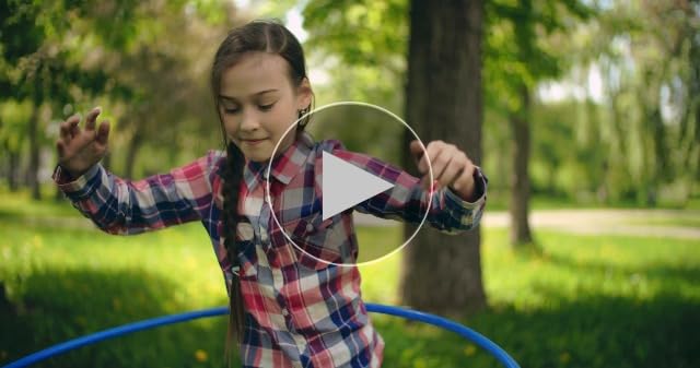 Hula Hoop Per Bambini Con Stelle - Ø60/70/80cm, Colorato, In HDPE, Divertimento E Fitness - Foto 7