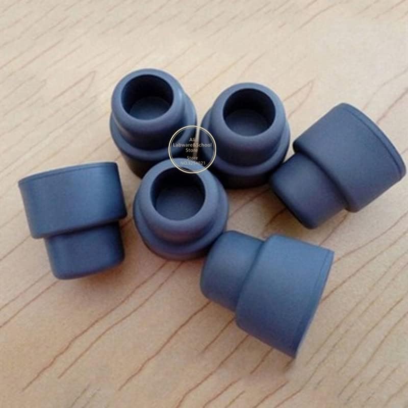 14# 19# 20pcs 50pcs 100pcs Anti Mouth Butyl Rubber Stopper Plug Lab Flask Stopper Reverse Rubber Cap (Size : No.19 100pcs)