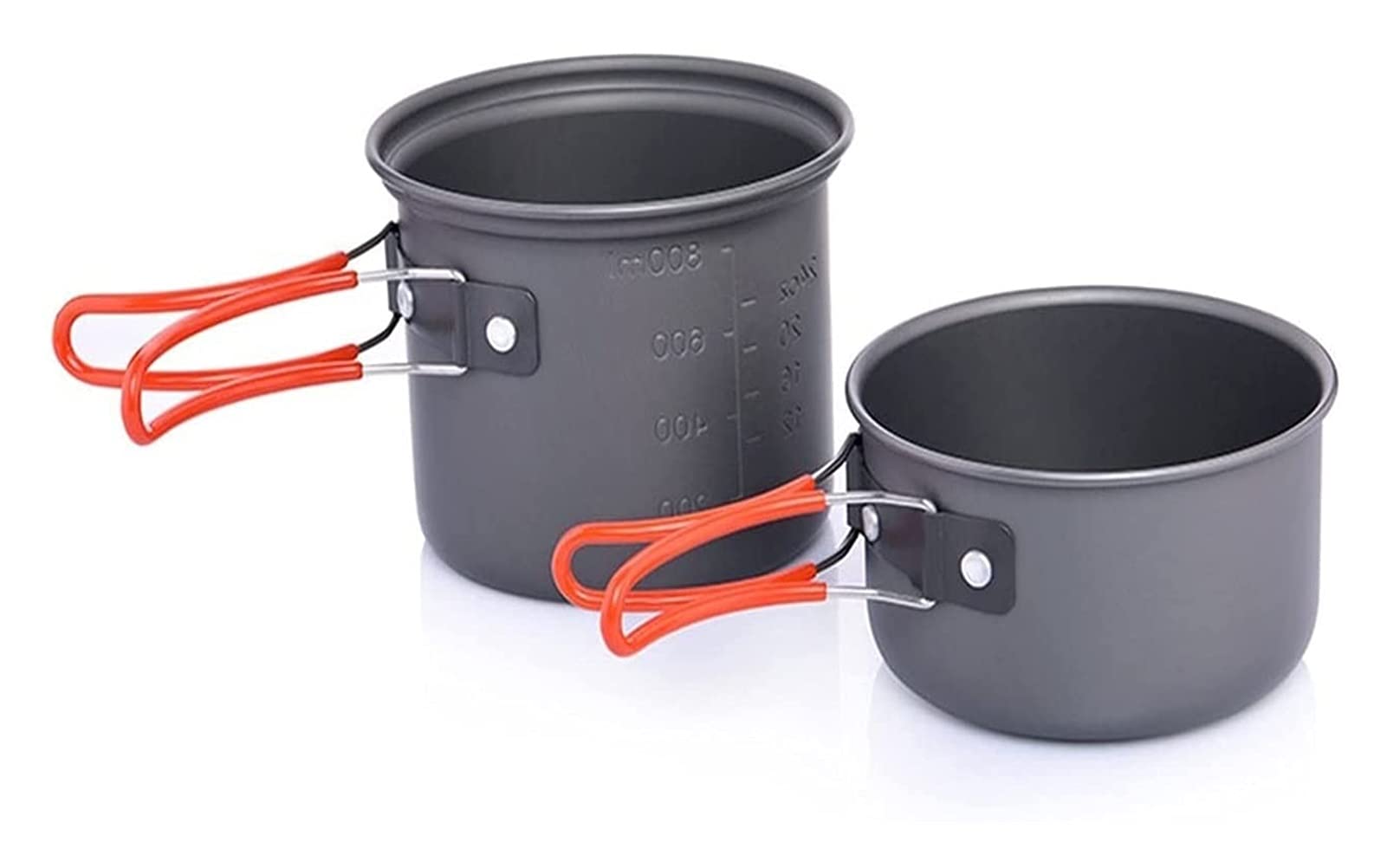 Ustensiles de cuisine de camping Ensemble de cuisine pliable Fourchette Couteau Cuisine touristique Camping Pot Ustensile de voyage (couleur : 1 pièce) (couleur : 2 pièces)