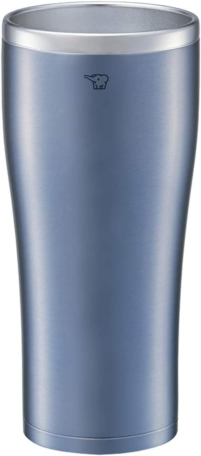 Zojirushi SX-DN60-AC Stainless Steel Tumbler Mug, Vacuum Double Layer, Heat Retention, Cold Insulation, 20.3 fl oz (600 ml), Clear Blue