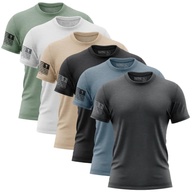 Faith Flag T-Shirt (6 Pack)