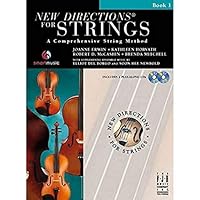 New Directions for Strings: Double Bass A Position Book 1 (A Comprehensive String Method / 2 Play-Along CD's, Book One) 1569395764 Book Cover