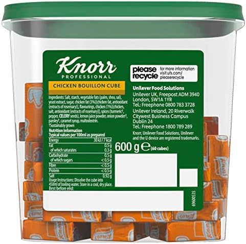 Knorr Chicken Bouillon Cubes, 60 Cubes x 450 ml