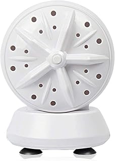 Mini Machine À Laver 24W Haute Puissance Laveuse Ondulante À Double Turbine Machine À Laver De Voyage Portable Réglable À 4 Vitesses