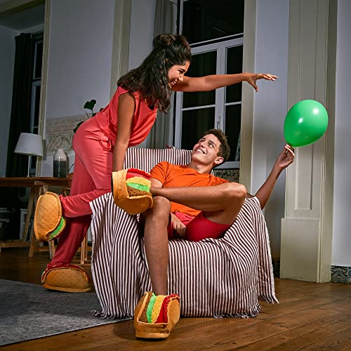 Coddies Taco Slippers | Unisex Funny Slippers, Novelty Comfortable Pantuflas, Gag Gift | Men, Women & Kids (8-11 Men | 10-13 Women) #TOP4