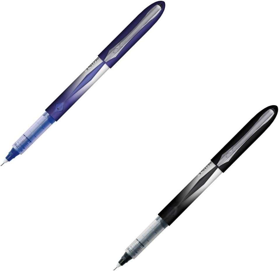 PlatignumTixx Black Ink Needle Point Roller Ball Pen - Black
