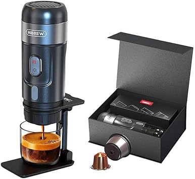 HiBREW Portable 3-in-1 coffee maker with case 80W H4A-premium
