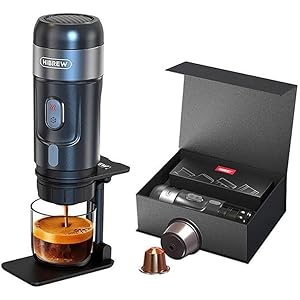 HiBREW Cafetera portátil 3 en 1 con funda de 80 W H4A-premium