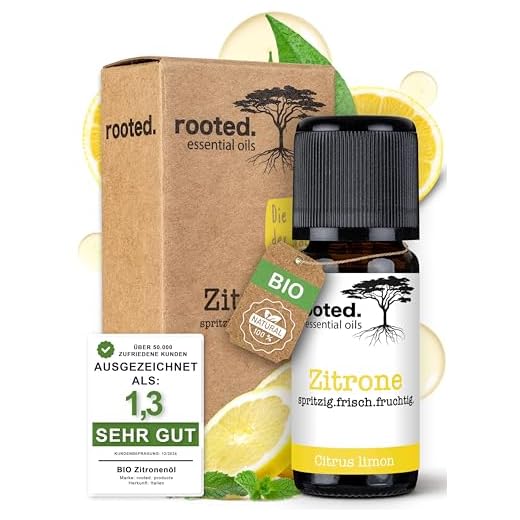 rooted. BIO Zitronenöl 10ml