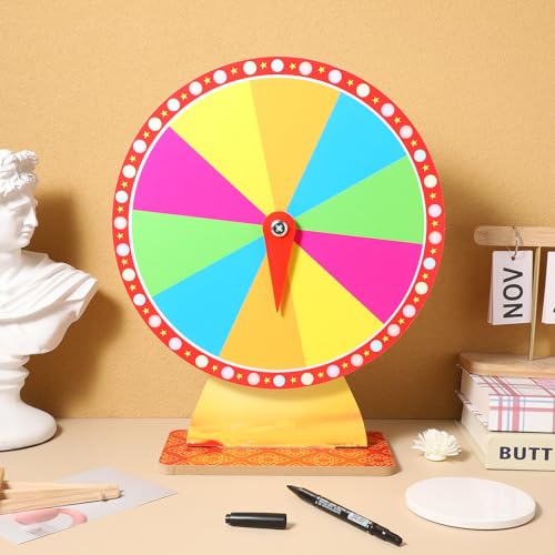 Jeu de roulettes pour adultes avec roue de fortune de bureau effaçable - 3