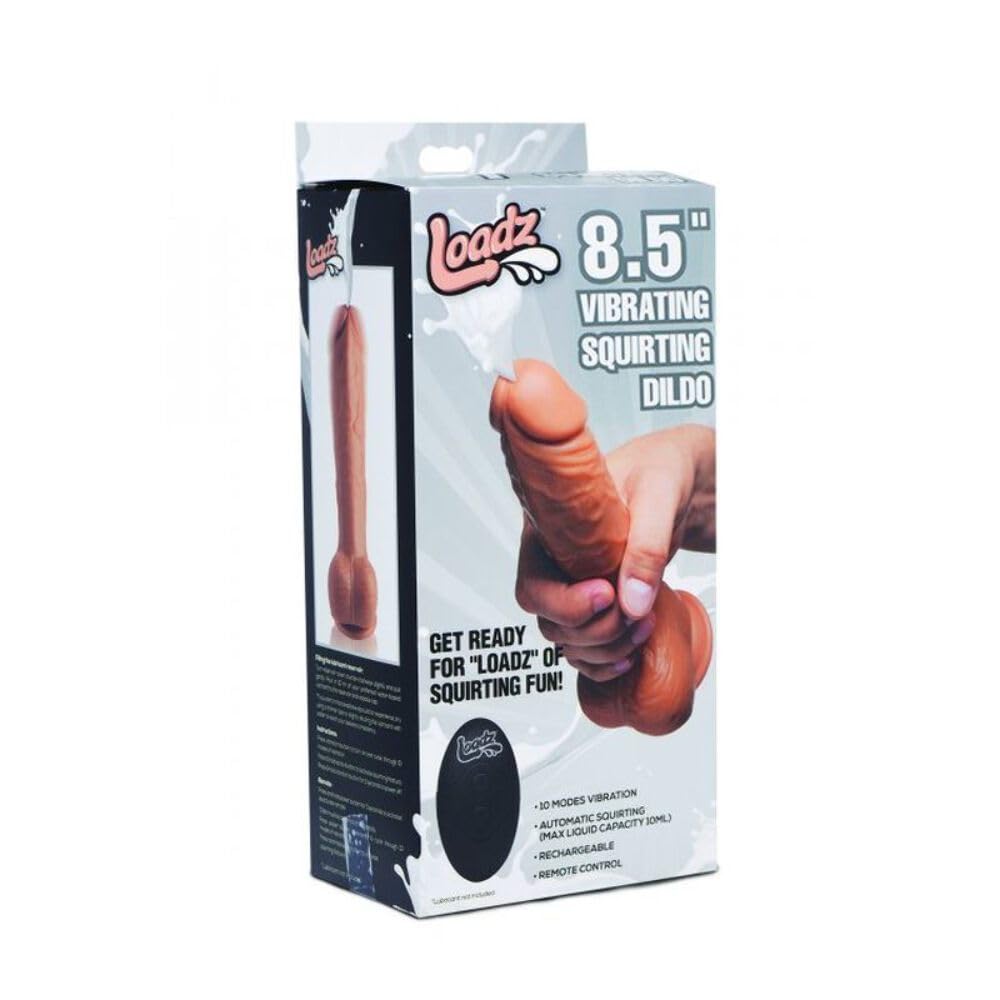loadz vibrating squirting dildo Loadz 8.5