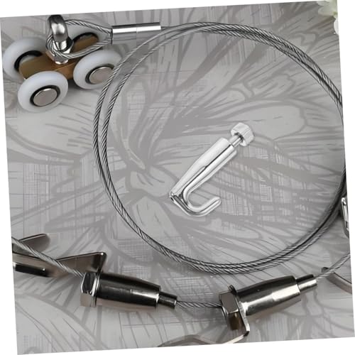 Image of 2pcs Sailor Hook Picture Hanging System Heavy Duty Picture Hangers Adaptable Hanging Wire for Galleries Offices