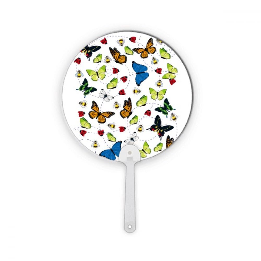 Éventail volant rond plastique pour sublimer vos décors de table et fêtes à thème