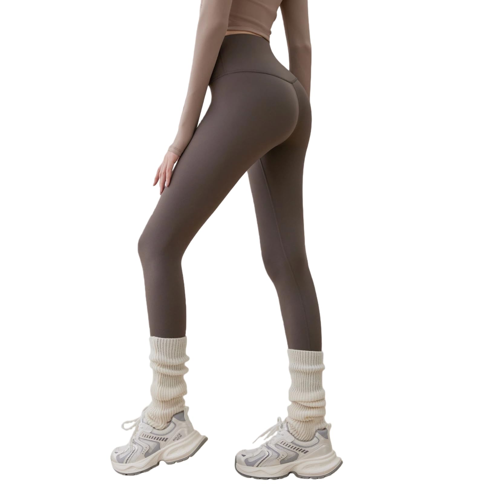 Hochtaillen-Gym-Leggings FüR Frauen Mit Seitentaschen, Stretch-Yogahosen FüR Training, Laufsportarten