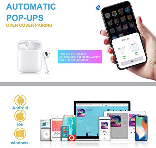 image for FatCat Wall Graphics Bluetooth 5.0 Wireless Earbuds Headsets Bluetooth