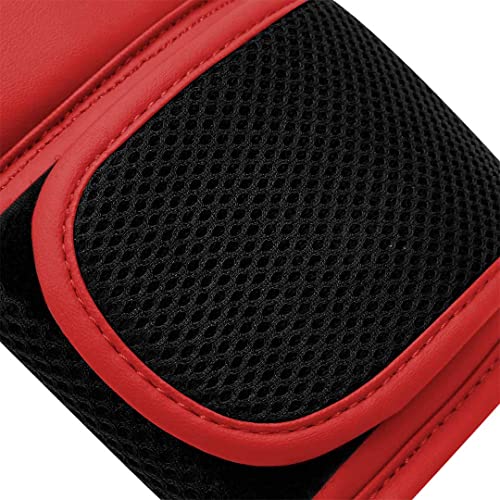 Adidas Hybrid 25 guantoni da boxe in colore rosso