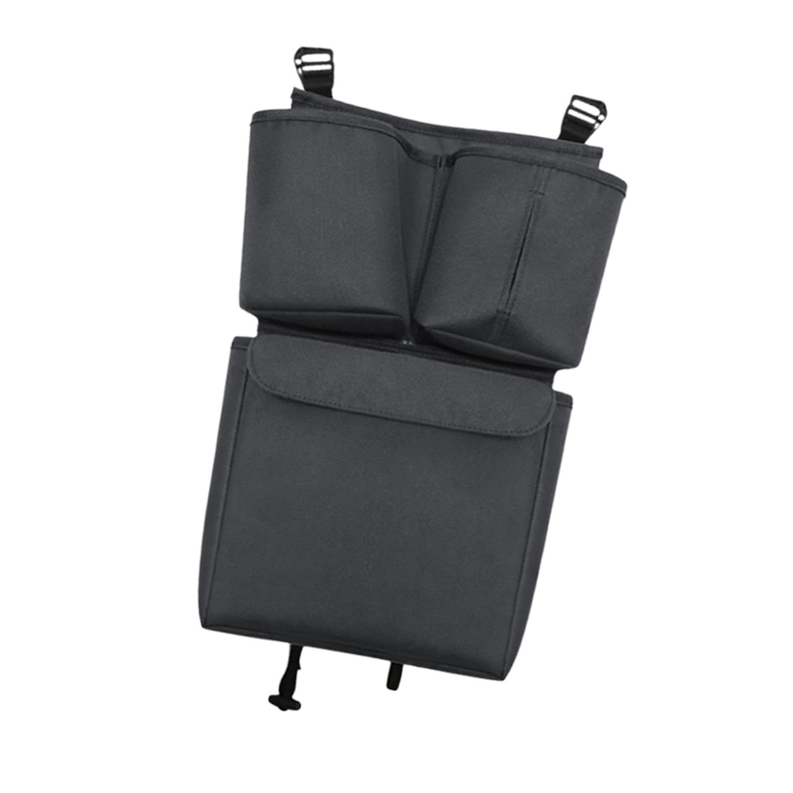 THE STYLE SUTRA® Stroller Hanging Bag Diaper Bag Stroller Organizer Bag for Nappy Bottle Toys Black-image-45