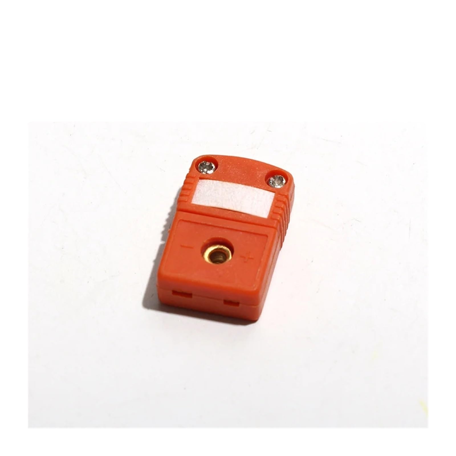 FULIMEI 5pcs Thermocouple Temperature Plug Socket Connector SMPW Male And Female T-type RFS-K-M/F/MF(Orange)