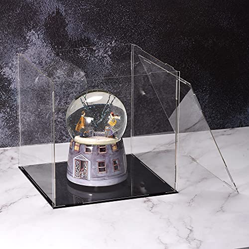 Uxcell A21041000UX0138 Acrylic Clear Display Case Box Dustproof Protection Showcase Cube Collectibles Show Box 3.9X3.9X11.8Inch thumb #5