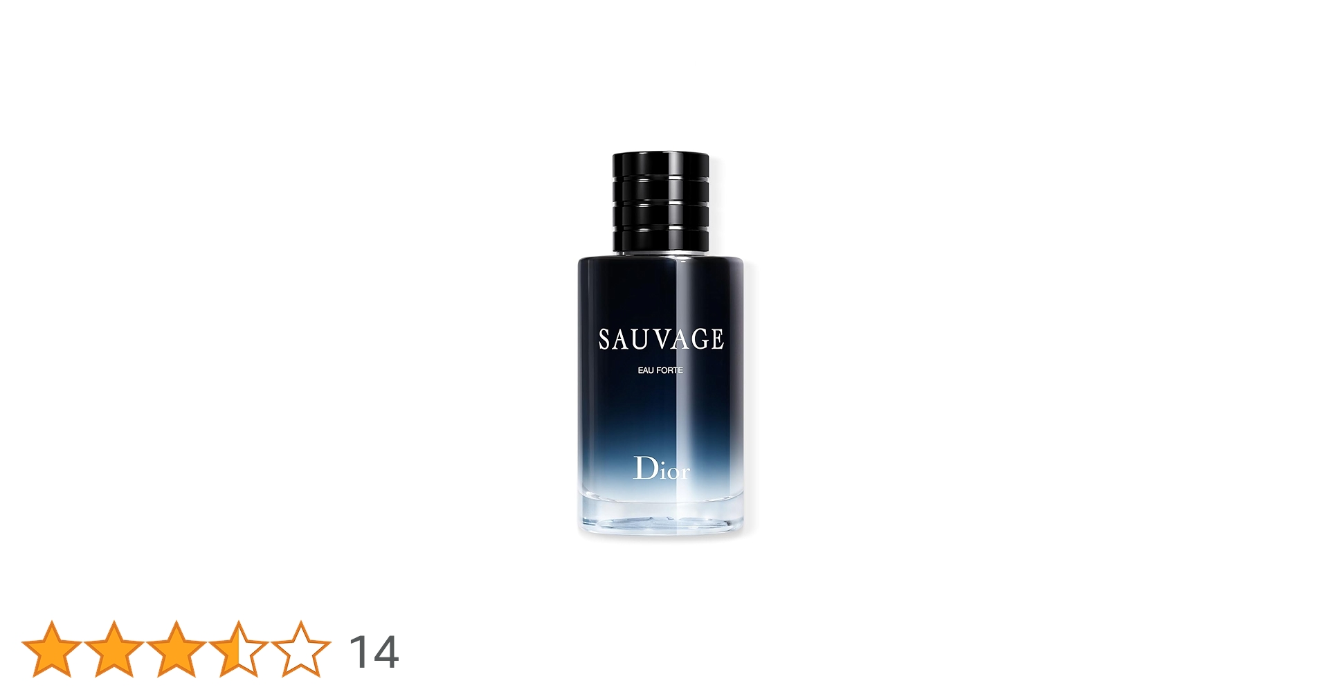 美品/Dior Sauvage Eau Forte 60ml Sauvage Eau Forte Alcohol-Free Fragrance Fresh and Intense
