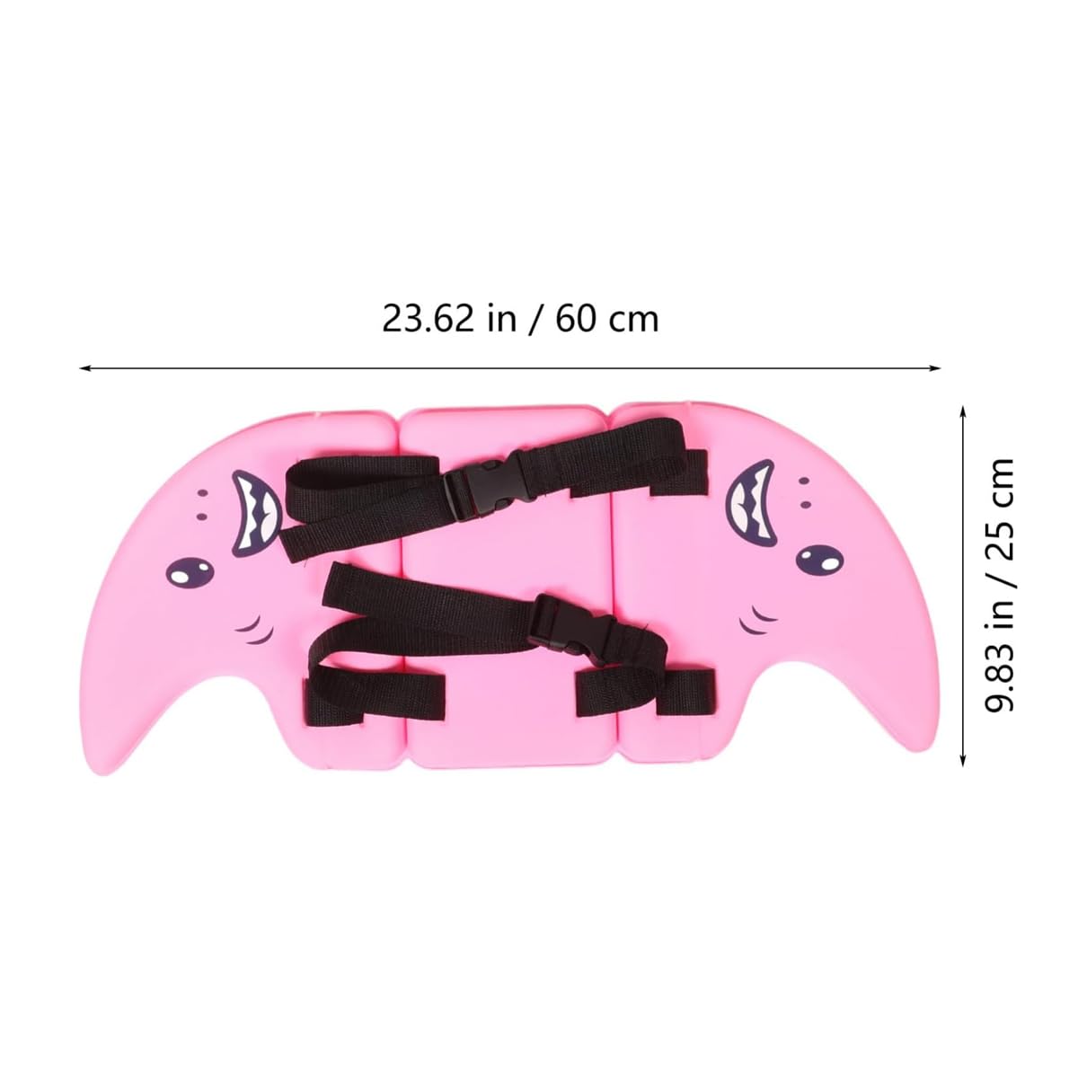Sarini Tavola Galleggiante a Forma Di Pinna Di Squalo, Galleggiante Per Il Nuoto in Piscina, Attrezzature Per Esercizi in Piscina, Rosa Per Facilitare L'allenamento Al Nuoto