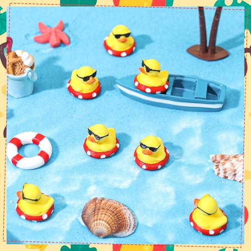GGSTDDUP 32Pcs 3D Printed Ducks Toy Figures, Mini Ducks Bulk - image 4