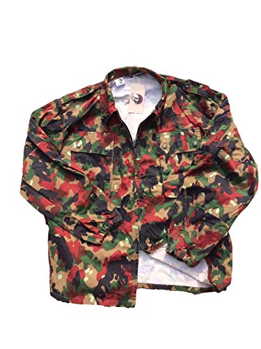 CISSBURY, Swiss Army Alpenflage, Giacca da fatica, Giacca, Beige, L