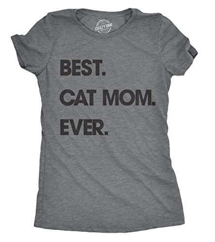 Women's Best Cat Mom Ever Slim Fit Tee