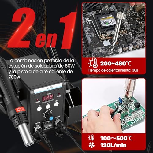 Pistola de calor para soldar 2 Imagen adicional
