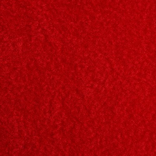 Forro térmico - Antifrisado (antipilling) - De secado rápido y transpirable - Por metro (Rojo)