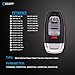 ECCPP fit for Uncut Keyless Entry Remote Key Fob Audi A1 A3 A4 A5 A6 A7 A8 Q3 Q5 Q7 R8 S3 S4 S5 S6 S6 S7 S8 TT Series IYZFBSB802 (Pack of 1)