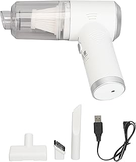 Aspiradora Inalámbrica con Controlador de ácaros del Polvo, Aspiradora de Colchón Inalámbrica UV de Mano con Potente Succión, Aspirador de Cama con Caja de Polvo Lavable Extraíble