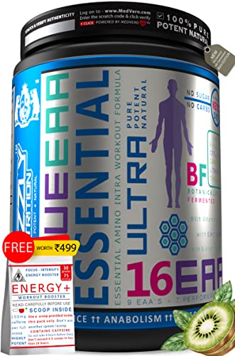 Grizzly Nutrition – EAA ESSENTIAL, EAA with Bcaa +32 Performance boosters, Citrulline, B-Alanine, Taurine, L-carnitine, Electrolytes, Zinc, Vitamin B(1-12) Powder- 450grams, Platinum grade(Kiwi Frost) Grizzly Nutrition – EAA ESSENTIAL, EAA with Bcaa +32 Performance boosters, Citrulline, B-Alanine, Taurine, L-carnitine, Electrolytes, Zinc, Vitamin B(1-12) Powder- 450grams, Platinum grade(Kiwi Frost)