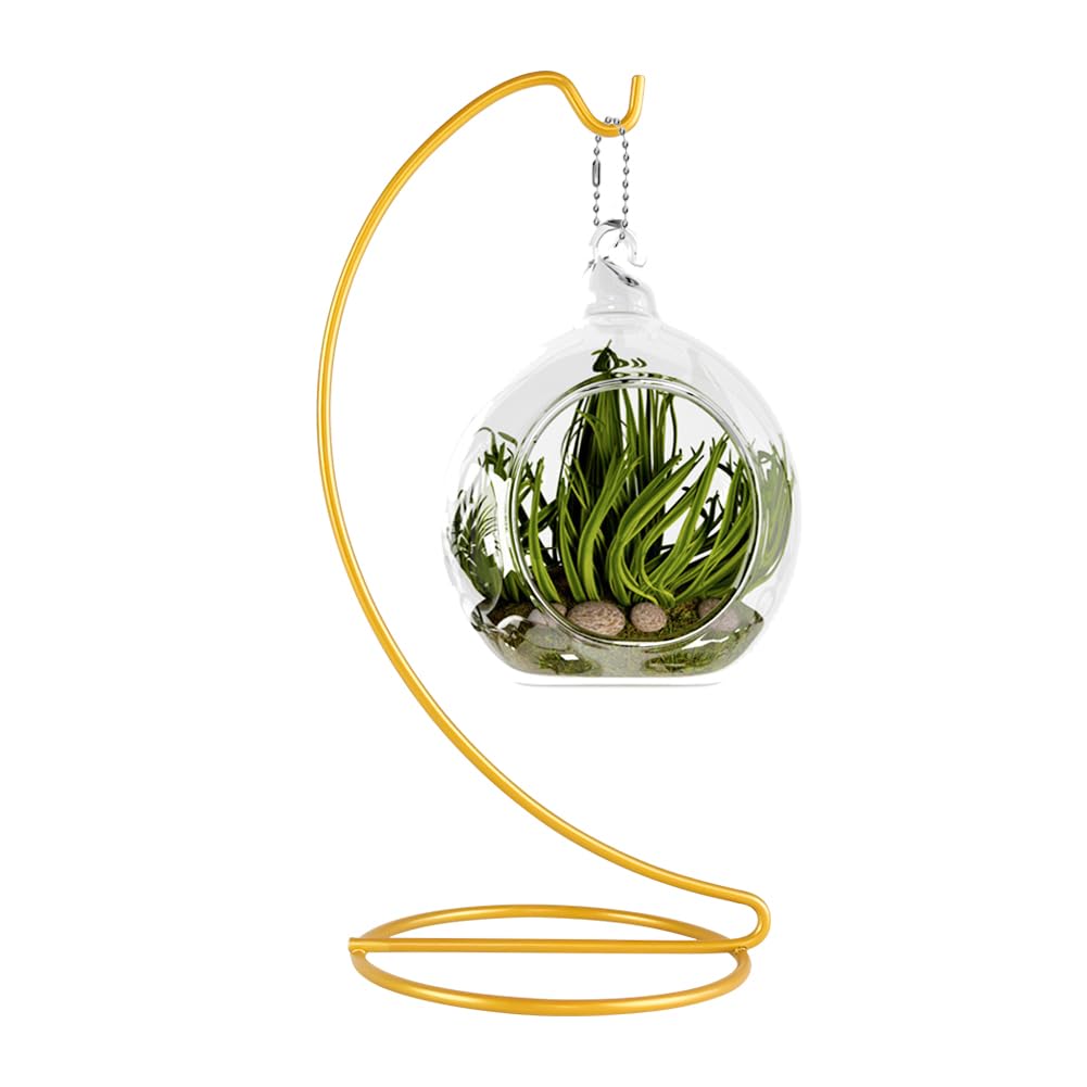 Set Di 10 Supporti Ornamentali In Metallo LELE LIFE, Altezza 23 Cm, Per Piante Sospese, Terrari E Decorazioni Natalizie