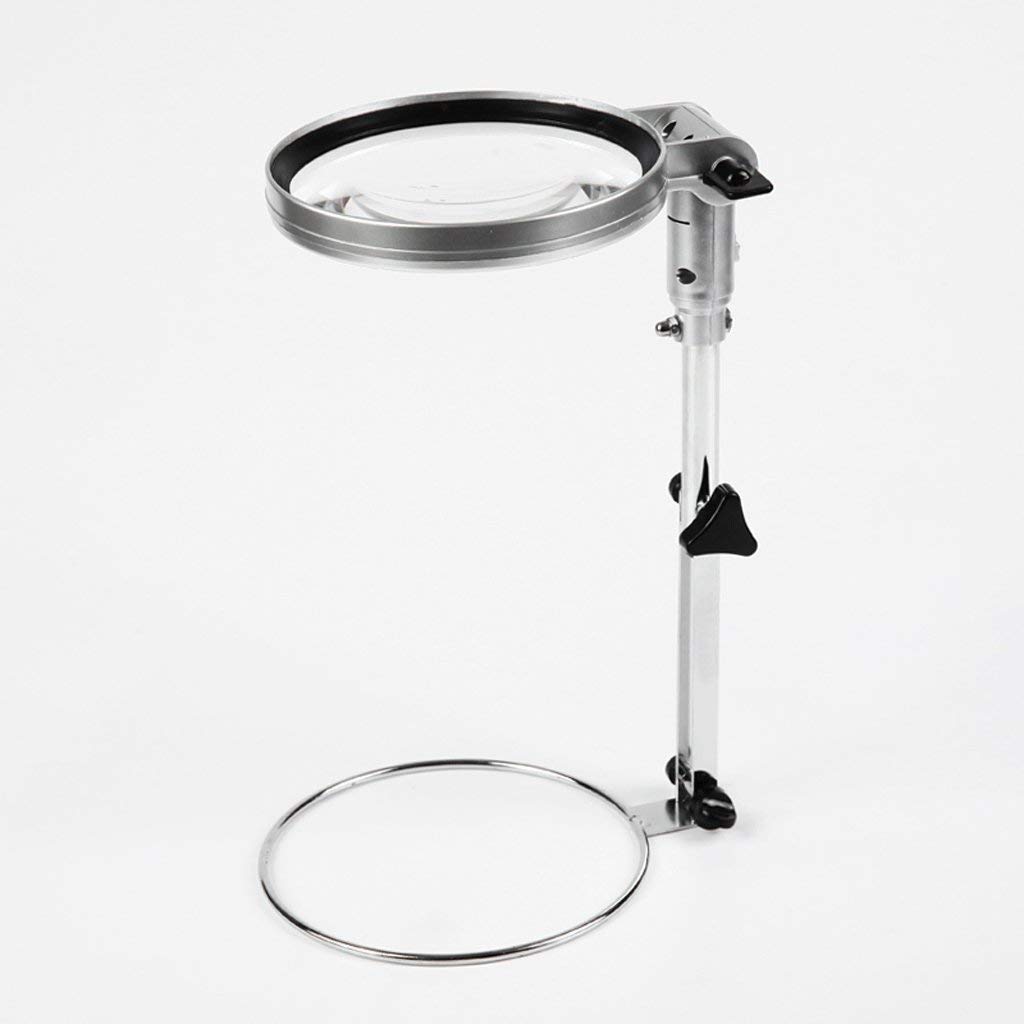 Loupe en verre à main HD avec structure métallique haut de gamme