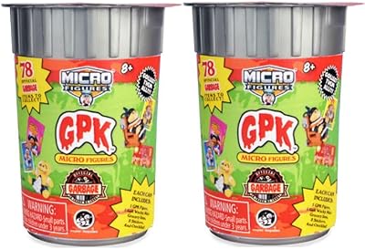 Garbage Pail Kids Micro Figures GPK Collection Series 1 Mystery Box 2 Pack Bundle