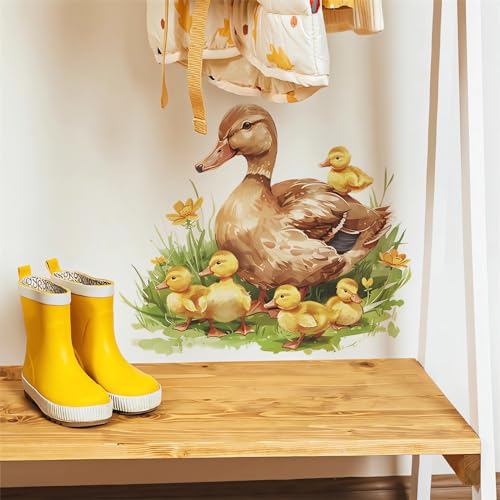 Vinilo Decorativo para Pared Sacinora Patos y Patitos miniatura 2