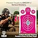 Heavy Duty Shooting Targets for Shooting Range - Indoors & Outdoor Targets for Gun Range and Pistol Shooting - Handgun Accessories, 20