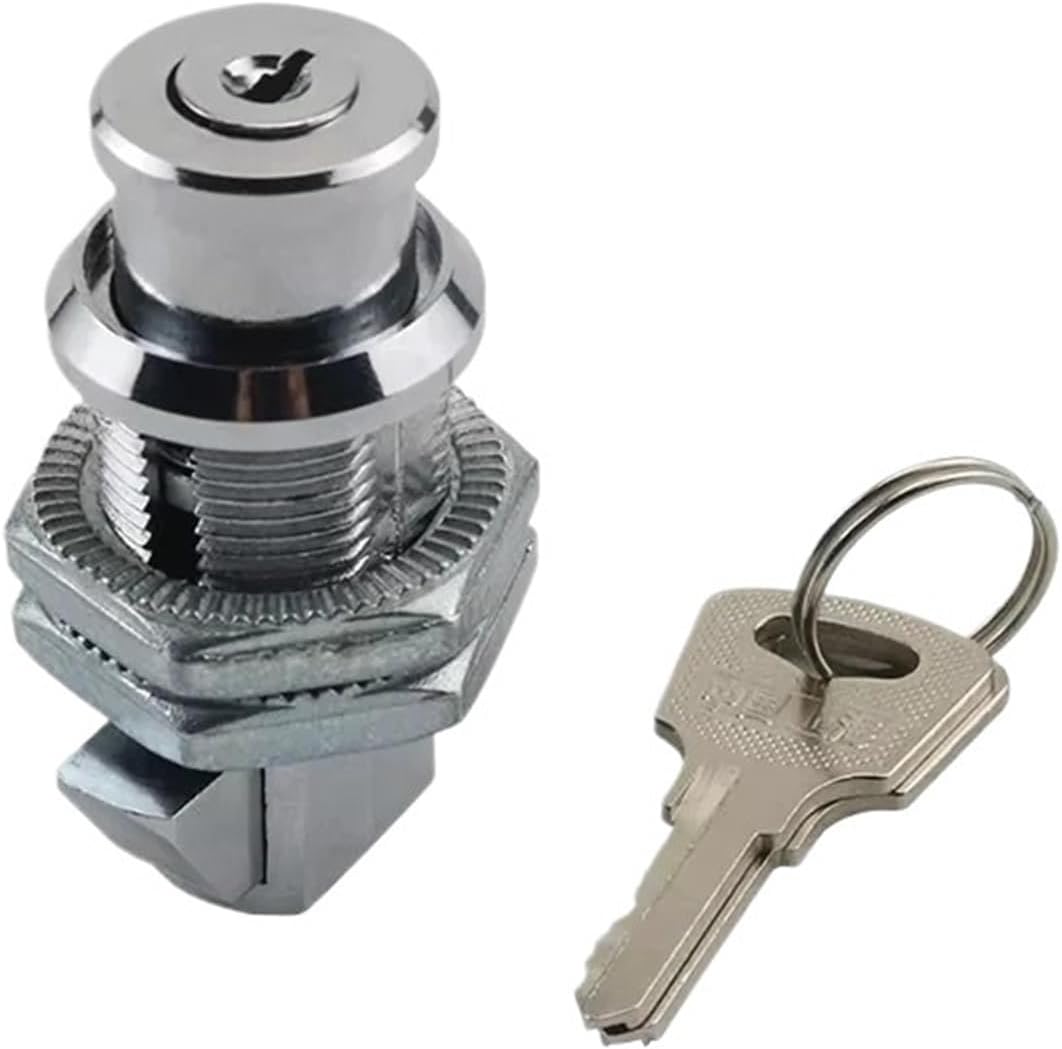 Zinc Alloy Lock with/Without Core for of Button Cabinet Door in Electric Control 1Pcs(Glossy-no Lock)