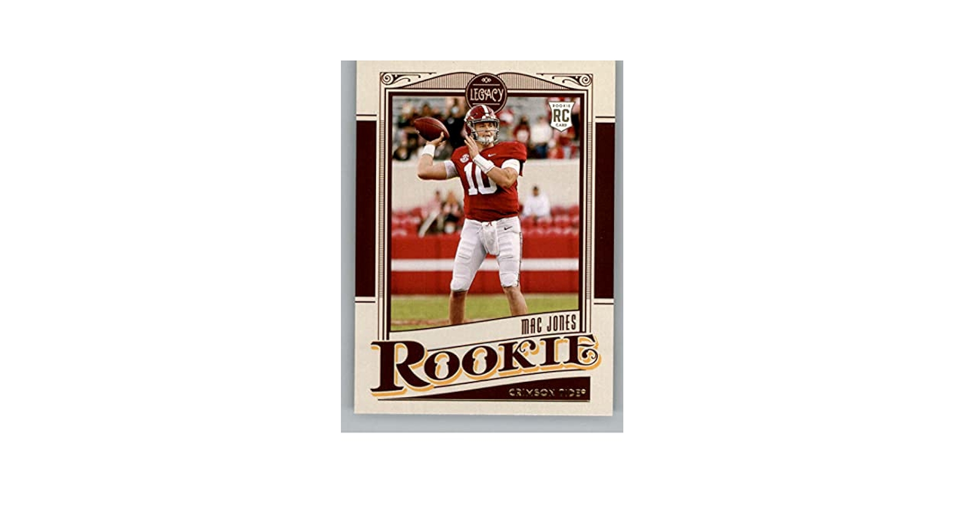NFLカードl Universe PMG他 Mac Jones NFL Amazon.com: 2021 Panini Legacy #145 Mac Jones RC Rookie Card