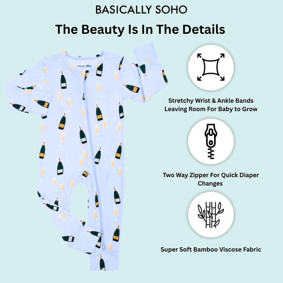 Baby Romper & Baby Book Set – Viscose from Bamboo Pajamas for Babies - Image 4