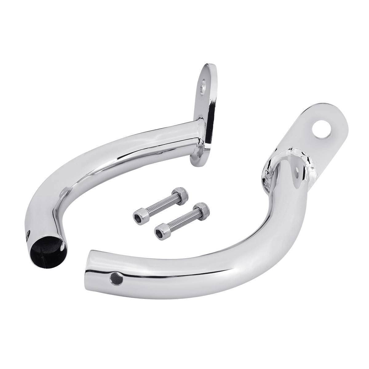 TCMT Chrome Saddlebag Guard Eliminator Brackets Fits For HarleyFLHT Models Electra Glide Standard Classic Ultra Classic 1997-2008